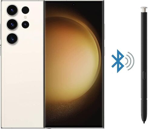 S23 Ultra Stylus Pen (WithBluetooth) Replacement for Samsung Galaxy S23 Ultra 5G All Versions S Pen with 5xTips/Nibs (Phantom Black) in Kuwait