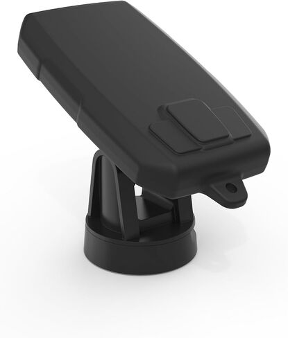 غطاء حماية من السيليكون من Fishfinder متوافق مع محول الطاقة Garmin Striker 4 مقاس 3.5 بوصة، وملحقات الإلكترونيات البحرية (أسود) in Saudi Arabia