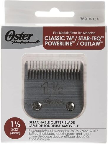 Oster Professional 76918-126 Replacement Blade, Classic 76/Star-Teq/Power-Teq Clippers, Size #2, 1/4" (6.3 mm) in Saudi Arabia