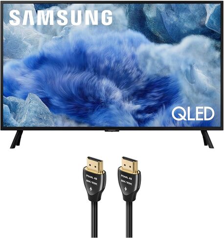 تلفزيون سامسونج QN43Q8FAAFXZA 43 بوصة فئة QLED Q8F 4K Vision AI الذكي مع كابل AudioQuest Pearl 1.5M 48G 8K-10K HDMI الرقمي (2025) in Saudi Arabia