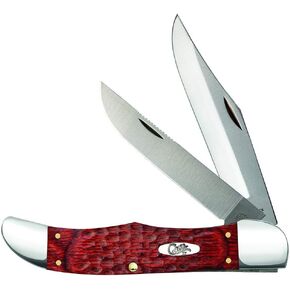Case WR XX Pocket Knife Brown Rosewood Folding Hunter Item #189 - (6265Sab SS) - Length Closed: 5 1/4 Inches in Kuwait