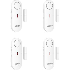 أجهزة إنذار الباب من فوكسون لسلامة الأطفال - أجهزة إنذار النوافذ لأمن المنزل الشخصي - 2 في 1 رنين/إنذار | التحكم في مستوى الصوت بثلاثة مستويات - إنذار مستشعر الباب ضد السرقة لغرف حمام السباحة والجراج RVs - عبوتان in Kuwait