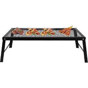 Folding Campfire Grill, Portable Camping Grate, Outdoor Mesh Grate for Outdoor Barbecues, Picnics, Camping in Saudi Arabia