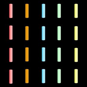 20Pcs Resin Luminous Rod, Glow in The Dark Every Day Carry Gear Accessories, DIY Luminous Tube for EDC Toy/Backpack Decoration/Outdoor Tool, 5 Colors 4 for Each Color in Saudi Arabia