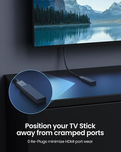 Silkland 8K HDMI Extension Cable 3.3FT/1M HDMI Extender 2.1, 8K@60hz 4K@120hz HDMI Male to Female Adapter,Ultra High Speed 48Gbps HDMI Cord Compatible with Fire Stick Roku TV Blu-Ray Laptop PS5/4 Xbox in Saudi Arabia