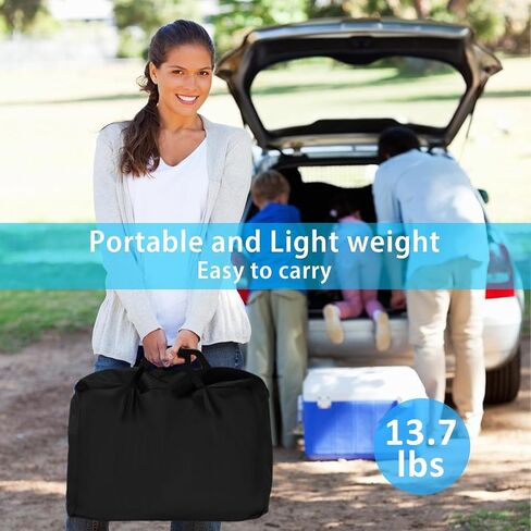 16FT Inflatable Projector Screen Outdoor, Blow up Movie Screen Support Front & Rear Projection for Backyard Outdoor Movie Night Barbecue Pool Party with Blower and Carry Bag in Kuwait