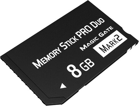 MS 8GB Memory Stick Pro Duo Mark2، بطاقة ذاكرة ثنائية عالية السرعة 8 جيجا بايت متوافقة مع بطاقات ذاكرة PSP in Kuwait