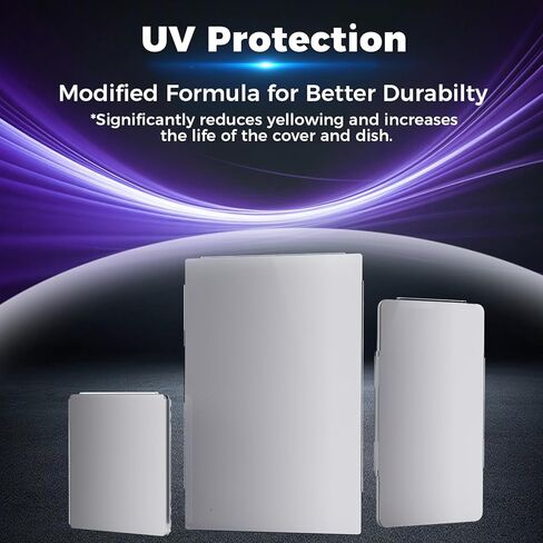 SafeDish Starlink Cover Dish Protector for Starlink Gen3, Polycarbonate (PC) Hail Protective for Starlink Dish Standard UV Resistant, Durability Improved Hail Protector Safe Dish from Hailstone Rocks in Kuwait