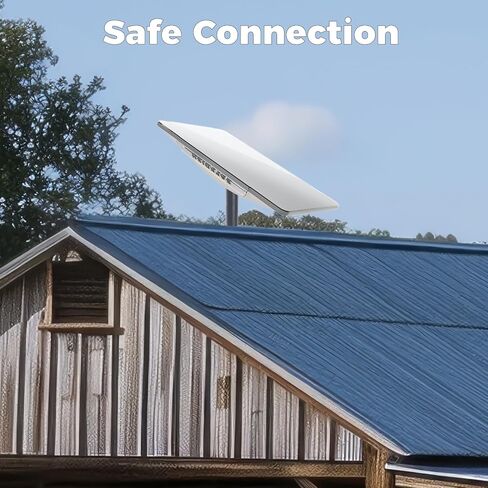 SafeDish Starlink Cover Dish Protector for Starlink Gen3, Polycarbonate (PC) Hail Protective for Starlink Dish Standard UV Resistant, Durability Improved Hail Protector Safe Dish from Hailstone Rocks in Kuwait