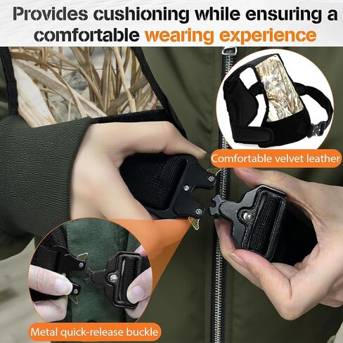 وسادة كتف الصيد قابلة للتعديل، نطاق درع الارتداد الأيمن، وسادة الارتداد للرماية، حماية درع الكتف، حشوة سميكة، نسيج صامت in Kuwait