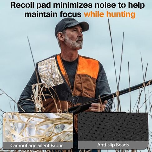 وسادة كتف الصيد قابلة للتعديل، نطاق درع الارتداد الأيمن، وسادة الارتداد للرماية، حماية درع الكتف، حشوة سميكة، نسيج صامت in Kuwait