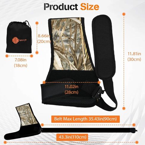 وسادة كتف الصيد قابلة للتعديل، نطاق درع الارتداد الأيمن، وسادة الارتداد للرماية، حماية درع الكتف، حشوة سميكة، نسيج صامت in Kuwait