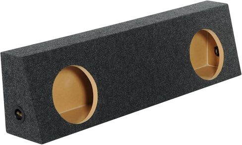 Rockville RD10-T Dual 10" Sealed Subwoofer Enclosure, 0.85 cu.ft. Per Sub, 3/4" MDF, USA-Made, Behind Seat Fit for Single Cab Trucks in Saudi Arabia