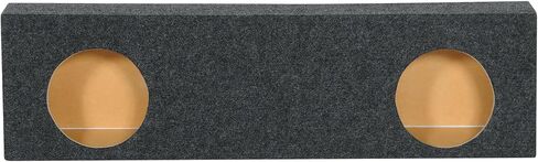 Rockville RD10-T Dual 10" Sealed Subwoofer Enclosure, 0.85 cu.ft. Per Sub, 3/4" MDF, USA-Made, Behind Seat Fit for Single Cab Trucks in Saudi Arabia