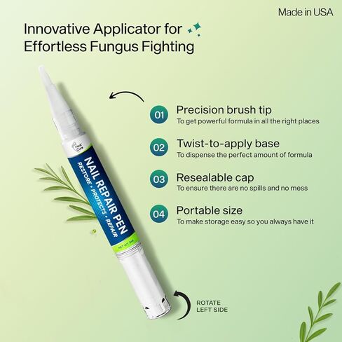 مجموعة معالجة فطريات أظافر القدم بقوة إضافية - نقع القدم، قلم إصلاح الأظافر وبلسم شجرة الشاي - مجموعة العناية بالقدم، حل رائع للقدم ذات الرائحة الكريهة، قدم الرياضي، الأظافر المتشققة والفطرية المتغيرة اللون - صنع في الولايات المتحدة الأمريكية in Kuwait