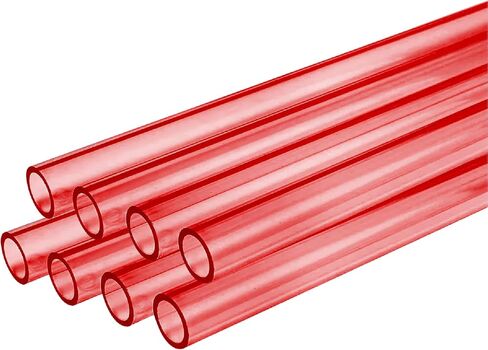 dracaena.io 16 Pack PETG Hard Tubing - 450mm/17.7" Length, 14mm/0.55" Outer Diameter, 10mm/0.39" Inner Diameter - Rigid Pipe for Water Cooling Systems, Blue in Saudi Arabia