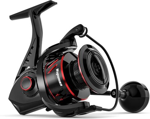 CFSW Spinning Reel 7+1 Shielded Stainless Steel BB -Enhanced Dragging System for Ocean Fishing Action in Saudi Arabia