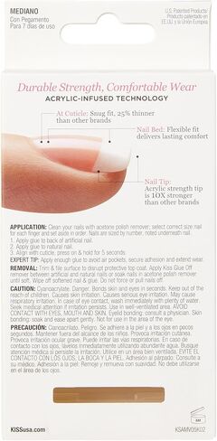 Kiss Products Salon Acrylic French Nail Kit, Sugar Rush, 0.07 Pound in Saudi Arabia