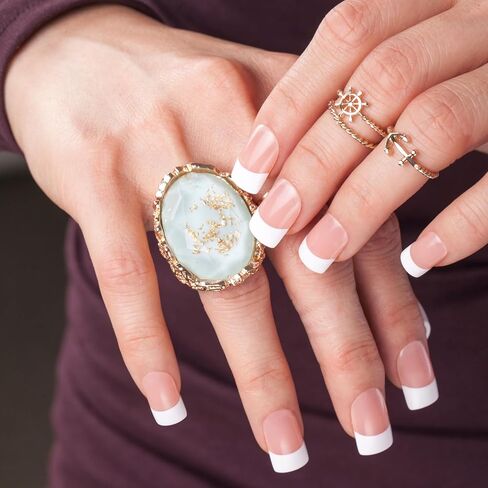 Kiss Products Salon Acrylic French Nail Kit, Sugar Rush, 0.07 Pound in Kuwait
