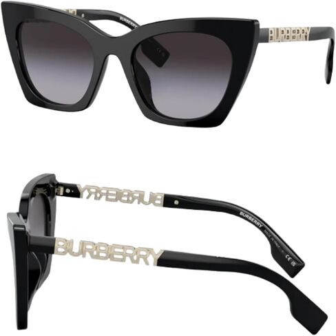 BURBERRY MARIANNE BE4372U نظارة شمسية من الأسيتات على شكل عين القطة مع طقم نظارات فاخر in Saudi Arabia