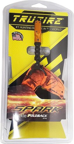 SAS Southland Archery Supply TruFire Spark Youth Buckle Foldback Archery Bow Release - برتقالي in Saudi Arabia