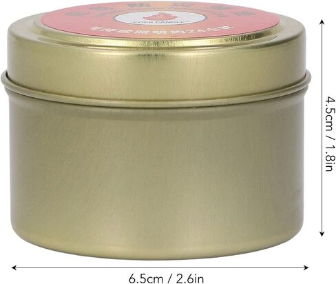24 Hours Windproof, Clear, Outdoor Survival Candle for Emergencies, Camping, Beeswax Cotton Wick, Iron for Safe Outdoor Activities (Silver) in Saudi Arabia