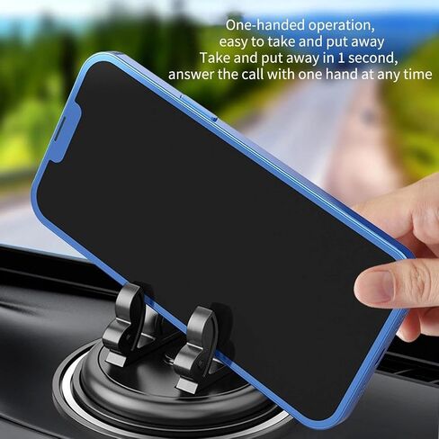 1pc Black New Car Shake Phone Holder, Navigation Support, Fixed Bracket, Multifunctional in Car Phone Holder in Saudi Arabia