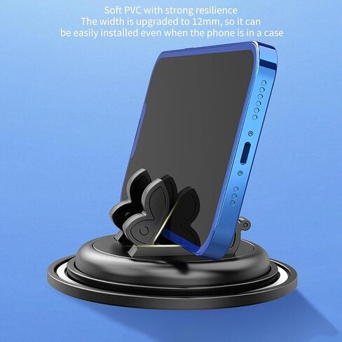 1pc Black New Car Shake Phone Holder, Navigation Support, Fixed Bracket, Multifunctional in Car Phone Holder in Saudi Arabia