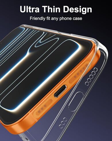 for iPhone 17 Pro Max Earpiece Speaker Mesh Anti Dust Proof Adhesive Cover - 5pcs / Cosmic Orange in Saudi Arabia