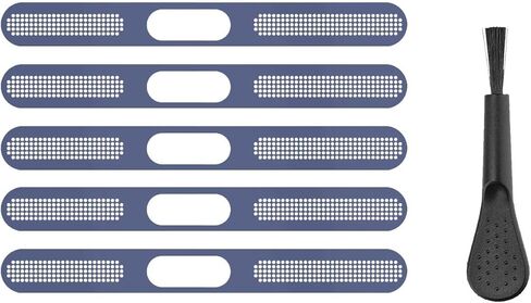 for iPhone 17 Pro Max Earpiece Speaker Mesh Anti Dust Proof Adhesive Cover - 5pcs / Cosmic Orange in Saudi Arabia