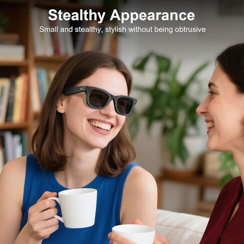 HiBloks LED Light Blocking Stickers Compatible with Ray-Ban Meta Wayfarer/Skyler/Headliner/Oakley Meta HSTN Accessories, Blackout LED Covers for Rayban Meta Gen 2, Low-Tack Restickable Sticker (12Pcs) in Kuwait