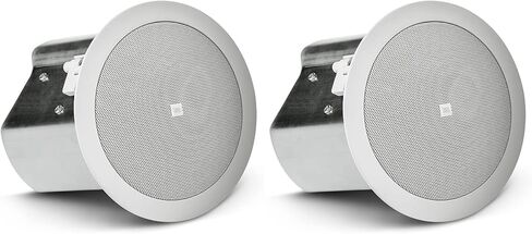 Rockville (1 RCS350-6 350 وات 6 منطقة 70 فولت مضخم صوت تجاري/مطعم/حزمة بلوتوث مع (8) مكبرات صوت في السقف بتحكم JBL 14C/T 4 بوصة 25 وات 70 فولت + (1) جهاز استقبال WiFi صغير (6 قطع) in Kuwait