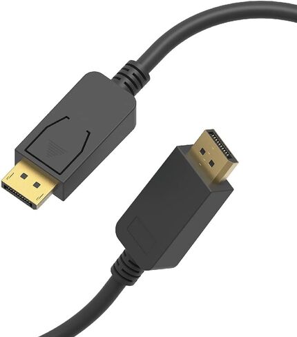كابل DisplayPort ذكر/ذكر بطول 6 أقدام V1.2 4K يصل إلى 144 هرتز، 5 عبوات in Saudi Arabia