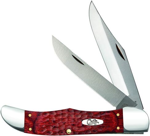 Case WR XX Pocket Knife Brown Rosewood Folding Hunter Item #189 - (6265Sab SS) - Length Closed: 5 1/4 Inches in Kuwait