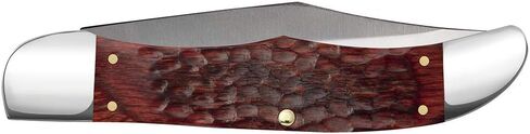 Case WR XX Pocket Knife Brown Rosewood Folding Hunter Item #189 - (6265Sab SS) - Length Closed: 5 1/4 Inches in Kuwait