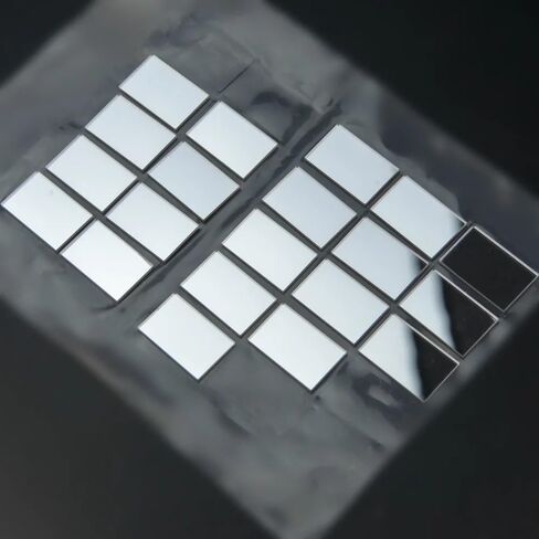 2pcs 32.5x26mm First Reflecting Surface Reflector Square Optical Front Surface Mirror DIY Scanner Projector Mirror Accessories(1.1mm) in Saudi Arabia