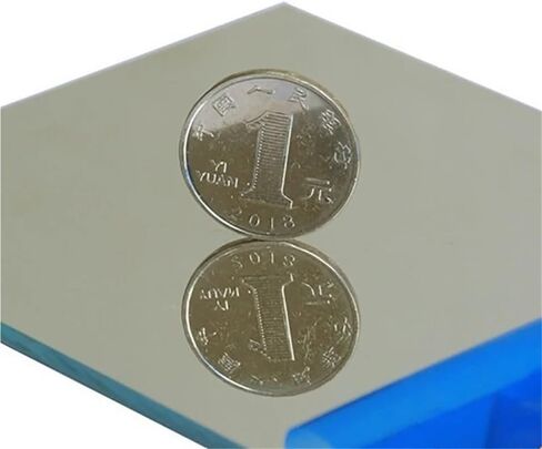 2pcs 32.5x26mm First Reflecting Surface Reflector Square Optical Front Surface Mirror DIY Scanner Projector Mirror Accessories(1.1mm) in Saudi Arabia