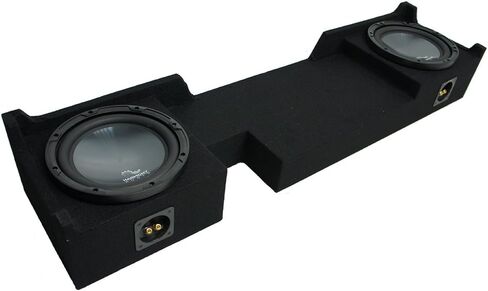 حزمة الصوت Harmony متوافقة مع شاحنة Ford F-150 Super Crew 2004-2008 HA-R104 مزدوجة 10 بوصة حاوية صندوق فرعي محملة حسب الطلب in Saudi Arabia