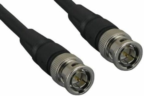 25' BNC to BNC Composite Video Cable Shielded for Broadcast System CCTV TV in Saudi Arabia
