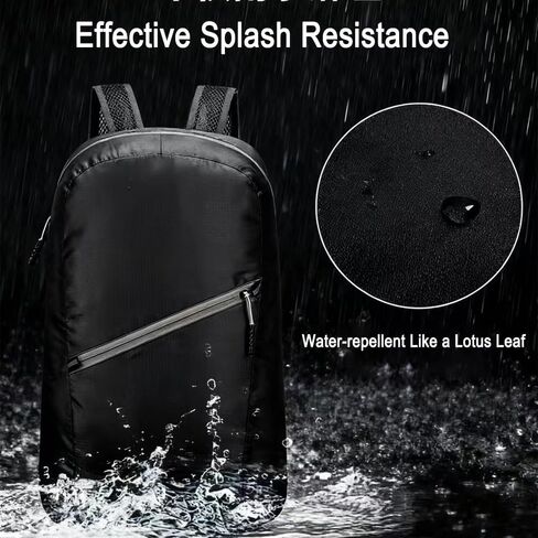 Foldable Backpack,Climbing Bag, Hiking Daypack,15L Lightweight Waterproof Travel Packable Rucksack for Men and Women in Saudi Arabia