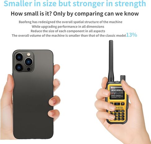 Baofeng UV-5R Mini Radio Ham Radio Long Range Handheld Two Way Radio Dual PTT APP Programming NOAA Weather Receiver Longe Range Copy Frequency 999CH with Type-C Charging Survival Radio（Green） in Saudi Arabia