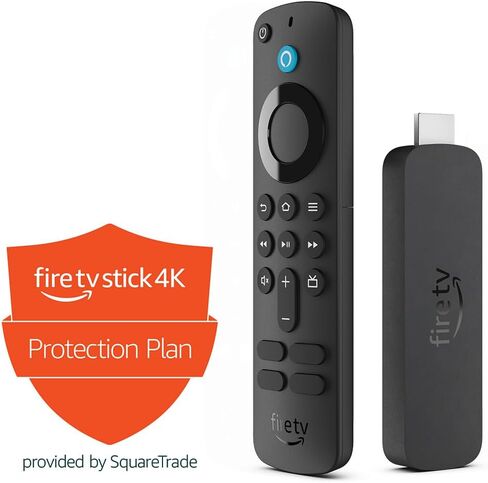 حزمة Amazon Fire TV Stick 4K Plus مع خطة حماية لمدة عامين in Saudi Arabia