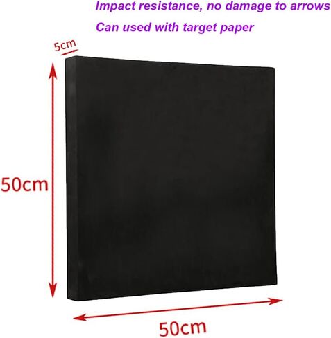 أهداف الرماية المصنوعة من إسفنج EVA للشباب المبتدئين في الفناء الخلفي، 20 بوصة متينة للقوس والسهم مع 5 ورق مستهدف، 4 دبابيس in Kuwait