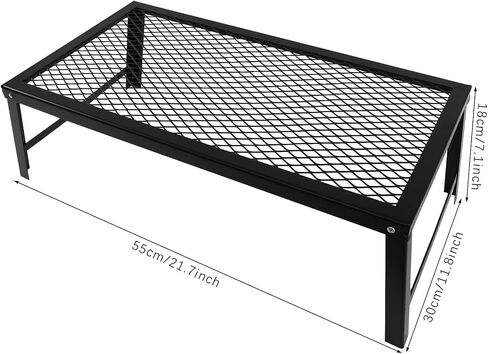 Folding Campfire Grill, Portable Camping Grate, Outdoor Mesh Grate for Outdoor Barbecues, Picnics, Camping in Saudi Arabia
