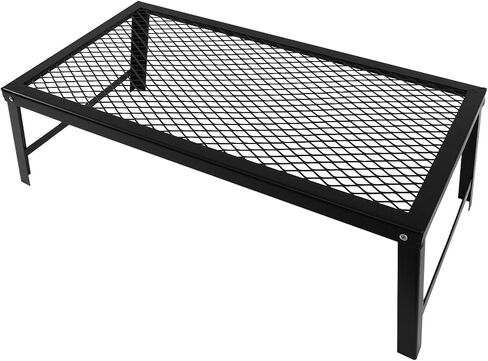 Folding Campfire Grill, Portable Camping Grate, Outdoor Mesh Grate for Outdoor Barbecues, Picnics, Camping in Saudi Arabia