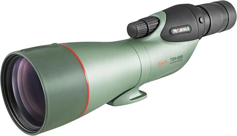 Kowa TSN-88S PROMINAR نطاق اكتشاف مستقيم من الفلوريت النقي مع عدسة تكبير بزاوية واسعة TE-11WZ II 25-60x in Kuwait