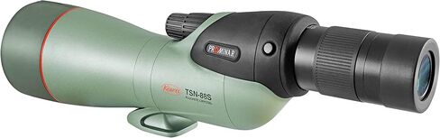 Kowa TSN-88S PROMINAR نطاق اكتشاف مستقيم من الفلوريت النقي مع عدسة تكبير بزاوية واسعة TE-11WZ II 25-60x in Kuwait
