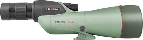 Kowa TSN-88S PROMINAR نطاق اكتشاف مستقيم من الفلوريت النقي مع عدسة تكبير بزاوية واسعة TE-11WZ II 25-60x in Kuwait