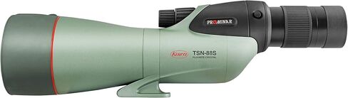 Kowa TSN-88S PROMINAR نطاق اكتشاف مستقيم من الفلوريت النقي مع عدسة تكبير بزاوية واسعة TE-11WZ II 25-60x in Kuwait
