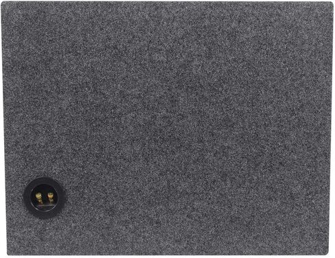 Rockville RSV15 15" 2.6 Cu.Ft. Vented Car Audio Subwoofer Box, 3/4" MDF, 32Hz Tuned, Gold Terminals, Black Carpet Finish, for Deep Bass in Car Audio Systems in Saudi Arabia